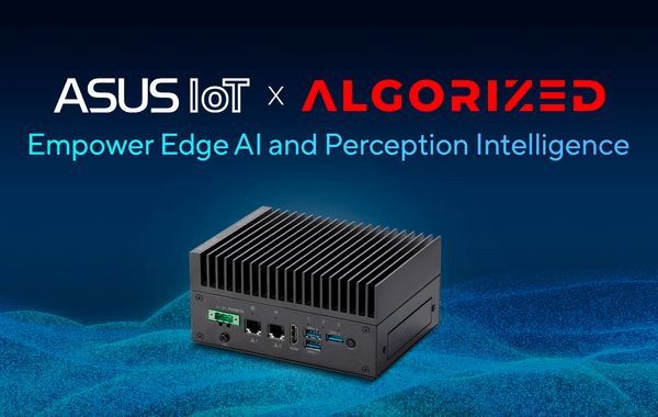 ASUS IoT and Algorized Announce Strategic Partnership to Advance Edge AI and Perception Technologies 
